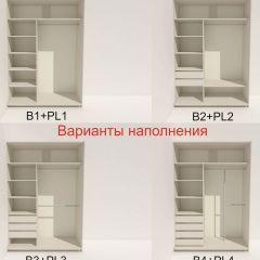 Шкаф-купе 1400 серии SOFT D6+D4+B2+PL2 (2 ящика+1штанга+1 полка) профиль «Капучино» в Челябинске - chelyabinsk.mebel24.online | фото 7