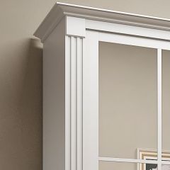 Шкаф-купе 1500 серии NEW CLASSIC K4+K4+B2+PL4 (2 ящика+F обр. штанга) профиль «Капучино» в Челябинске - chelyabinsk.mebel24.online | фото 4