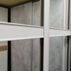 Шкаф-купе 1500 серии NEW CLASSIC K4+K4+B2+PL4 (2 ящика+F обр. штанга) профиль «Капучино» в Челябинске - chelyabinsk.mebel24.online | фото 6