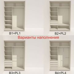 Шкаф-купе 1600 серии SOFT D6+D4+B2+PL2 (2 ящика+1штанга+1 полка) профиль «Капучино» в Челябинске - chelyabinsk.mebel24.online | фото 7