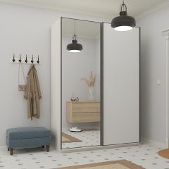 Шкаф-купе 1800 серии SOFT D1+D3+B2+PL1 (2 ящика+1штанга) профиль «Графит» в Челябинске - chelyabinsk.mebel24.online | фото