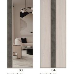 Шкаф-купе 2250 серии SILVER S5+S1+S5 B22+PL2 (по 2 ящика лев/прав+1 штанга+1 полка) профиль «Серебро» в Челябинске - chelyabinsk.mebel24.online | фото 11
