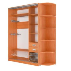 Шкаф-купе Элвис 1500 вариант 1 (ЛДСП/ЛДСП) в Челябинске - chelyabinsk.mebel24.online | фото 3