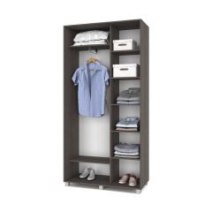 РОЛАНД Шкаф-купе Анкор темный (450*1100) Р411 в Челябинске - chelyabinsk.mebel24.online | фото 2