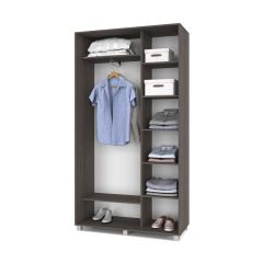 РОЛАНД Шкаф-купе Анкор темный (450*1200) Р421 в Челябинске - chelyabinsk.mebel24.online | фото 2