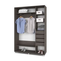 РОЛАНД Шкаф-купе Анкор темный (450*1500) Р451 в Челябинске - chelyabinsk.mebel24.online | фото 4