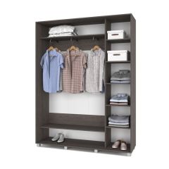 РОЛАНД Шкаф-купе Анкор темный (450*1700) Р471 в Челябинске - chelyabinsk.mebel24.online | фото 3