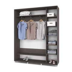 РОЛАНД Шкаф-купе Анкор темный (450*1800) Р481 в Челябинске - chelyabinsk.mebel24.online | фото 2