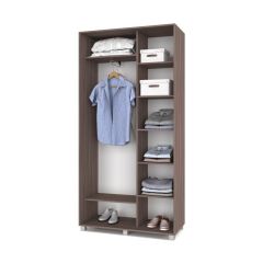 РОЛАНД Шкаф-купе Шимо темный (450*1100) Р411 в Челябинске - chelyabinsk.mebel24.online | фото 2