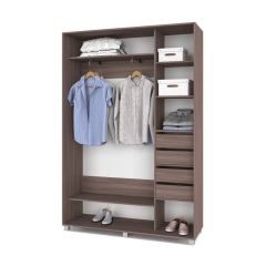 РОЛАНД Шкаф-купе Шимо темный (450*1500) Р451 в Челябинске - chelyabinsk.mebel24.online | фото 5
