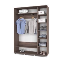 РОЛАНД Шкаф-купе Шимо темный (450*1600) Р461 в Челябинске - chelyabinsk.mebel24.online | фото 3
