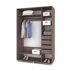 РОЛАНД Шкаф-купе Шимо темный (600*1400) Р641 в Челябинске - chelyabinsk.mebel24.online | фото 4