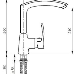 Смеситель MS-002 в Челябинске - chelyabinsk.mebel24.online | фото 3