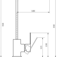 Смеситель MS-012 в Челябинске - chelyabinsk.mebel24.online | фото 2