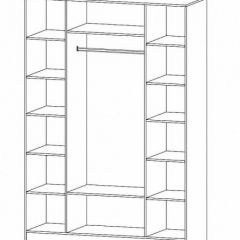 ГАММА Спальный гарнитур (модульный) дуб вотан в Челябинске - chelyabinsk.mebel24.online | фото 15