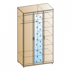 Спальня Мелисса композиция 3 (Акация Молдау) в Челябинске - chelyabinsk.mebel24.online | фото 4