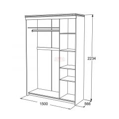 Спальный гарнитур Ольга-13 (модульный) в Челябинске - chelyabinsk.mebel24.online | фото 23