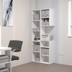 Стеллаж Элемент-2 (белый) в Челябинске - chelyabinsk.mebel24.online | фото 3