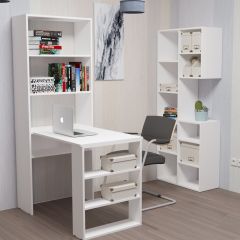 Стеллаж Элемент-2 (белый) в Челябинске - chelyabinsk.mebel24.online | фото 4