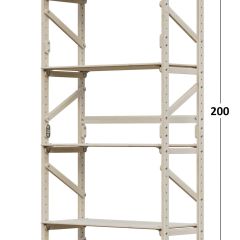 Стеллаж Конструктор Арт.СR2000-1 в Челябинске - chelyabinsk.mebel24.online | фото 2