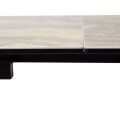 Стол IVAR 180 MARBLES KL-80 Серый мрамор, итальянская керамика, ®DISAUR в Челябинске - chelyabinsk.mebel24.online | фото 2