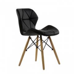 Стул Barneo N-42 Perfecto PU черный в Челябинске - chelyabinsk.mebel24.online | фото