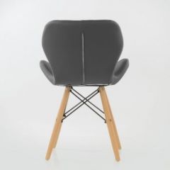 Стул Barneo N-42 Perfecto PU серый в Челябинске - chelyabinsk.mebel24.online | фото 3