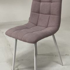 Стул CHILLI UF860-04B сиреневый, ткань/ белый каркас М-City в Челябинске - chelyabinsk.mebel24.online | фото 4