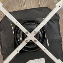 Стул MAVERICK 360 град. поворот. BLUVEL-40 BEIGE/ белый каркас, М-City в Челябинске - chelyabinsk.mebel24.online | фото 5