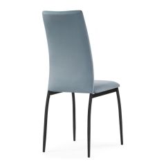 Стул на металлокаркасе Tod light blue / black в Челябинске - chelyabinsk.mebel24.online | фото 5