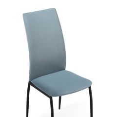 Стул на металлокаркасе Tod light blue / black в Челябинске - chelyabinsk.mebel24.online | фото 9