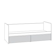 Торонто Кровать 11.39 в Челябинске - chelyabinsk.mebel24.online | фото 2
