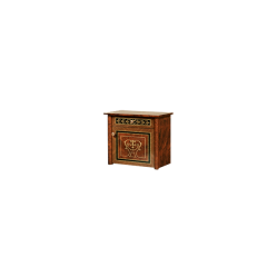 Тумба прикроватная (МДФ) Карина-3 орех (К3ТП-2[1]) в Челябинске - chelyabinsk.mebel24.online | фото