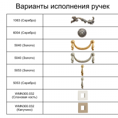Тумба прикроватная Тиффани Premium слоновая кость/золото (ТФТП-1(П) в Челябинске - chelyabinsk.mebel24.online | фото 2