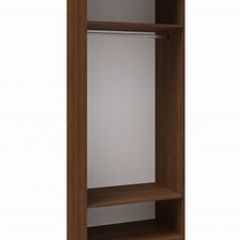 ВЕСТА ВГШ-1 Шкаф платяной МДФ Орех Донской в Челябинске - chelyabinsk.mebel24.online | фото 2