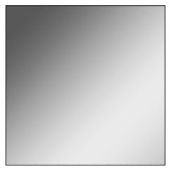Зеркало Corsica 500х500 black без подсветки Sansa (SB1063Z) в Челябинске - chelyabinsk.mebel24.online | фото