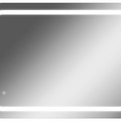 Зеркало Elis 100 white с подсветкой Sansa (SEe1045Z) в Челябинске - chelyabinsk.mebel24.online | фото