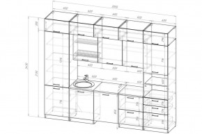 АНТИКА Кухонный гарнитур Экстра 5 (3000 мм) в Челябинске - chelyabinsk.mebel24.online | фото 2