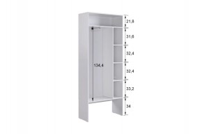 БАСКО Прихожая К10 (графит) в Челябинске - chelyabinsk.mebel24.online | фото 6