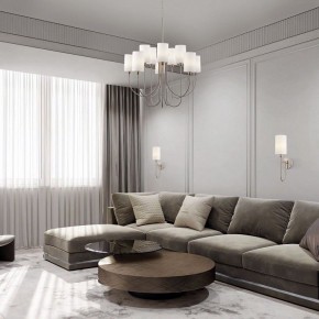 Бра Eurosvet Abbey 60164/1 никель в Челябинске - chelyabinsk.mebel24.online | фото 2