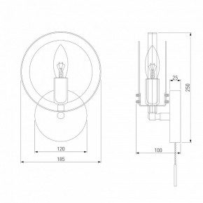 Бра Eurosvet Gallo 70121/1 белый в Челябинске - chelyabinsk.mebel24.online | фото 3