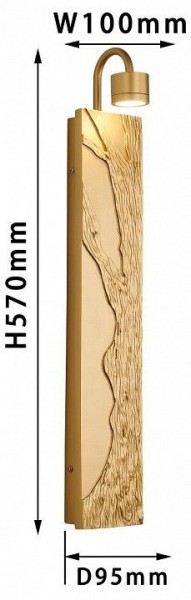 Бра Favourite Exemplum 4127-1W в Челябинске - chelyabinsk.mebel24.online | фото 3