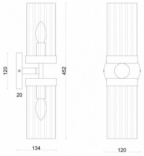 Бра Favourite Radiales 3099-2W в Челябинске - chelyabinsk.mebel24.online | фото 4