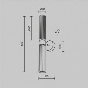 Бра Maytoni Antic MOD302WL-02GR1 в Челябинске - chelyabinsk.mebel24.online | фото 4