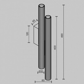 Бра Maytoni Calipso C082WL-24W2.7K-B в Челябинске - chelyabinsk.mebel24.online | фото 5