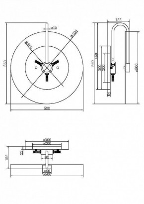 Бра Maytoni Mare MOD305WL-03B в Челябинске - chelyabinsk.mebel24.online | фото 4
