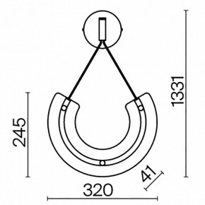 Бра Maytoni Maya P091WL-L18G3K1 в Челябинске - chelyabinsk.mebel24.online | фото 4