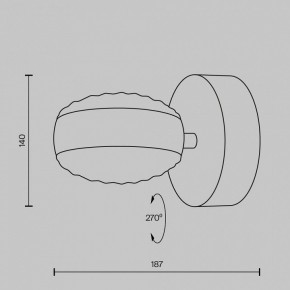 Бра Maytoni Mind MOD299WL-L10BC3K в Челябинске - chelyabinsk.mebel24.online | фото 4