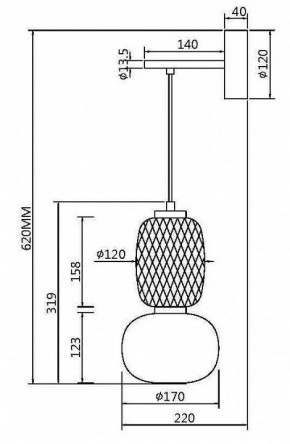 Бра Maytoni Pattern MOD267WL-L18G3K в Челябинске - chelyabinsk.mebel24.online | фото 4