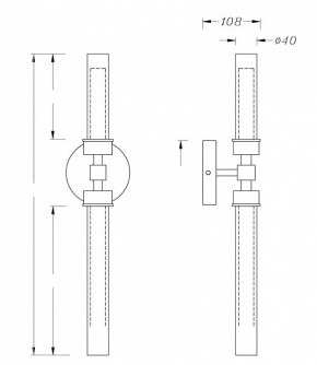 Бра Maytoni Stelo MOD116WL-L7B3K в Челябинске - chelyabinsk.mebel24.online | фото 3